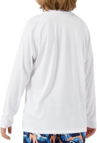 Vista 2 de NAVISKIN Camisas de manga larga UPF 50+ para niños, camisetas de natación ligeras, de secado rápido, para senderismo, para niños