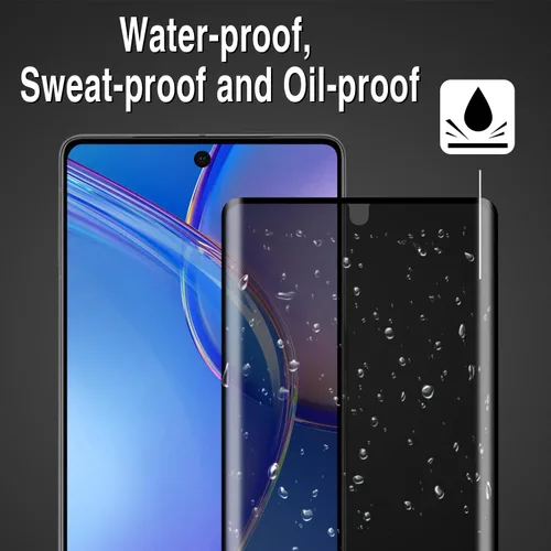 Vista 4 de Privacy Screen Protector for Google Pixel 7 Pro Tempered Glass Negro