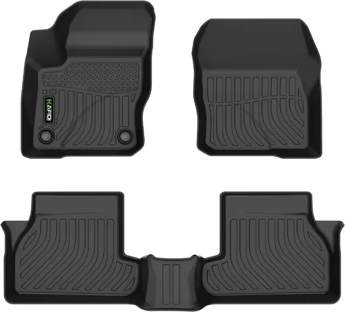 Vista 21 de HAFIDI® - Tapetes para auto con almacenamiento debajo del asiento, para todo clima, antideslizantes, de elastómero termoplástico, para la primera