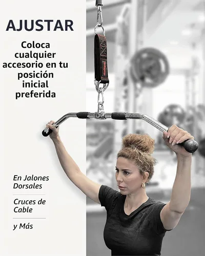 Vista 5 de THEFITGUY - Correa de extensión de cable para accesorios de máquina de cable, gimnasio (individual)