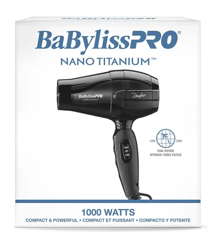 Vista 5 de BaBylissPRO Nano titanio Bambino secador compacto
