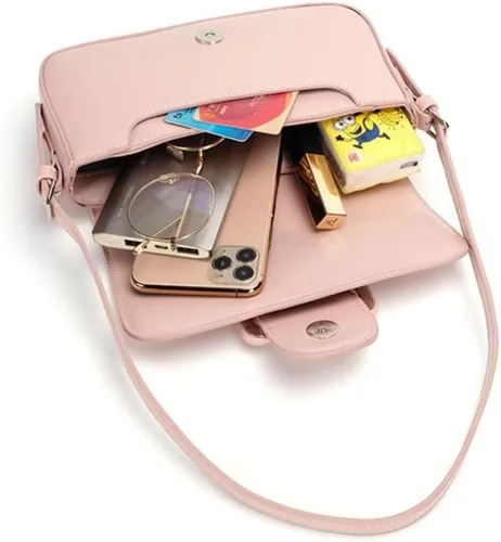 Vista 2 de Bolso de hombro pequeño para mujer, bolso pequeño de mano, bolso de mano