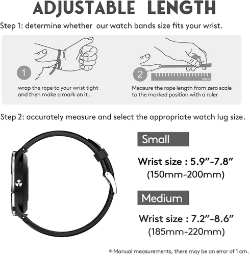 Vista 4 de Compatible con la Correa de Reloj Garmin, Correa Deportiva de Nylon Super Resistente con Diseño de Bucle Tejido, Banda de Reemplazo Dura