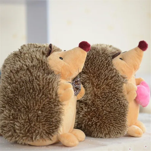 Vista 4 de A-cool 1 par de muñecas de peluche de 7 pulgadas de erizo