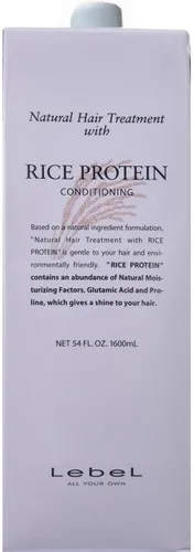 Vista 3 de Lebel Tratamiento natural para el cabello con Rp (proteína de arroz) 24.48oz 24.3 fl oz