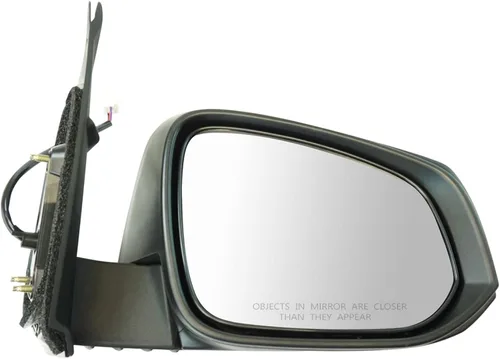Vista 159 de TRQ Cubierta cromada del espejo manual del lado del pasajero, acabado liso para Volvo VNL 2004-2014 Para Volvo VNL 2004-2014