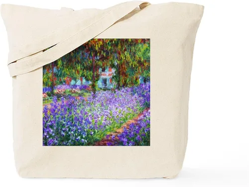 Vista 10 de CafePress Bridge Monet Tote Bag Reutilizable Natural Beige Bolsa de compras de lona