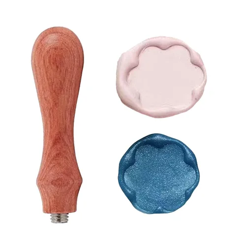 Vista 7 de Sello de cera de rombo, 1 unidad, cabeza de sello de cera de sellado de diamante en blanco, cabeza de sello de cera de latón retro, sin grabado