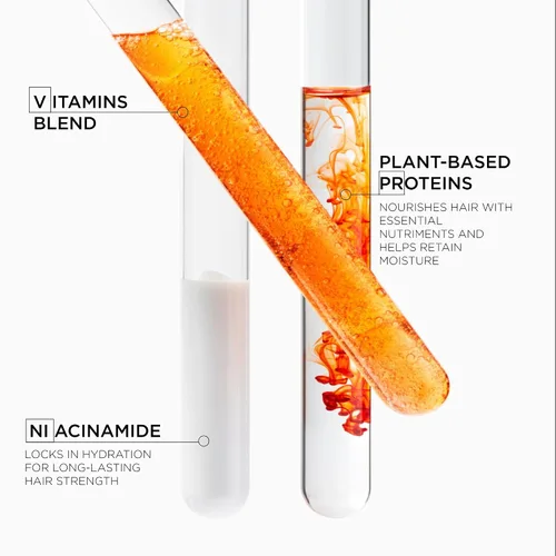 Vista 6 de Champú Kerastase Nutritive Bain Satin Limpia suavemente y repone la humedad para un cabello suave y brillante Con proteínas a base de plantas