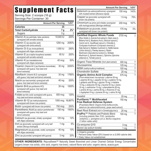 Vista 2 de Youngevity Beyond Tangy Tangerine 2.0 Citrus Peach Multivitamin, paquete de 2