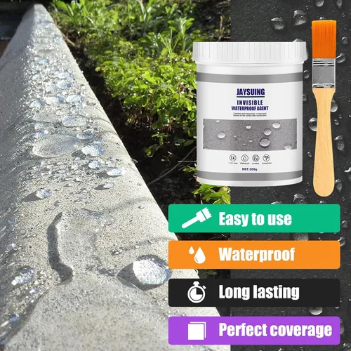 Vista 3 de Jaysuing - Agente impermeable invisible, sellador aislante impermeable, adhesivo transparente para reparación de fugas, sellador de unión súper