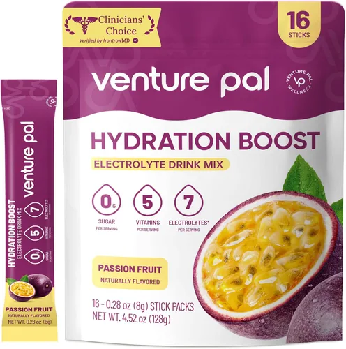 Vista 13 de Venture Pal Paquete sin azúcar del electrolito, polvo líquido