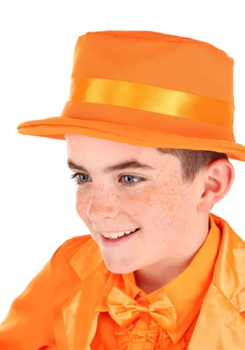 Vista 3 de Chaqueta de esmoquin naranja infantil Multicolor