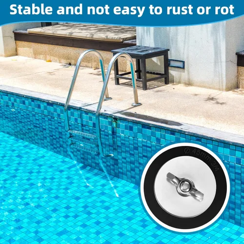 Vista 4 de Honoson 2 piezas tapones de winterización para piscina de 1 a 1.25 pulgadas, tapones para tubería de PVC/acero, tapones de goma para agujeros