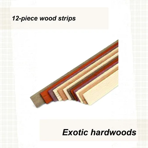 Vista 2 de Woodcraft Paquete de 12 tiras laminadoras