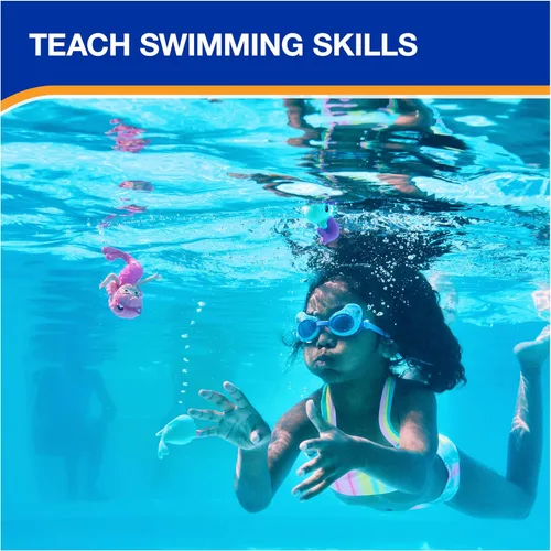 Vista 5 de SwimWays Gabby's Dollhouse - Juego de 3 personajes de buceo, accesorios de piscina y juguetes de piscina para niños, suministros para fiestas