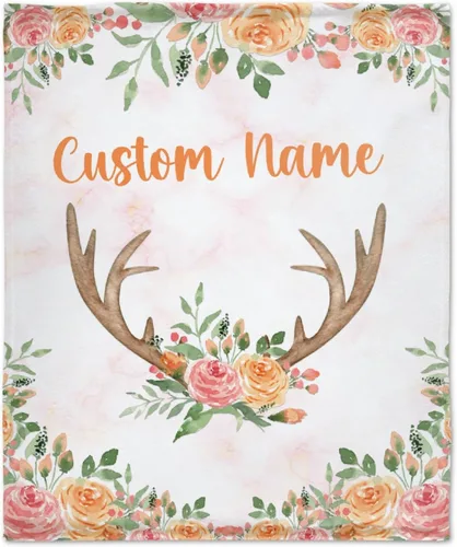 Vista 9 de Manta personalizada con nombre, suave, acogedora y ligera, con nombre para sofá o cama, regalo personalizado, unisex, tamaño XS, 40 x 30 pulgadas