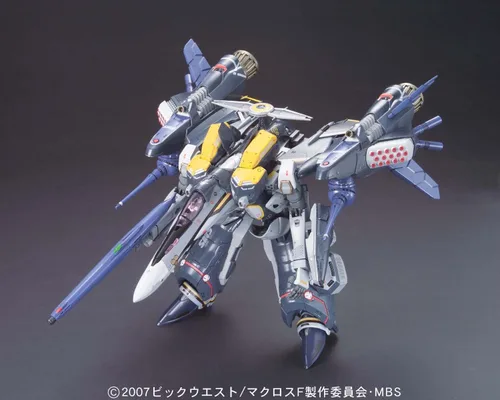 Vista 5 de Bandai Macross Frontier F VF-25S Mesías blindado Valquiria Ozuma Escala 1/72