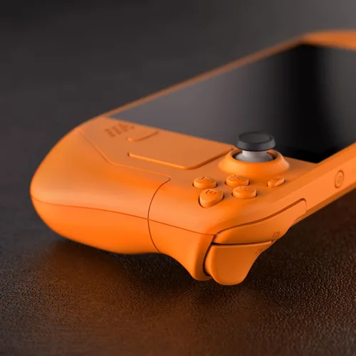 Vista 5 de eXtremeRate Carcasa trasera de placa frontal personalizada naranja para Steam Deck LCD, funda de repuesto de consola portátil, carcasa de juego