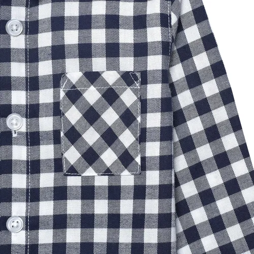 Vista 3 de Gerber Camisa de manga larga con botones para bebés y niños pequeños