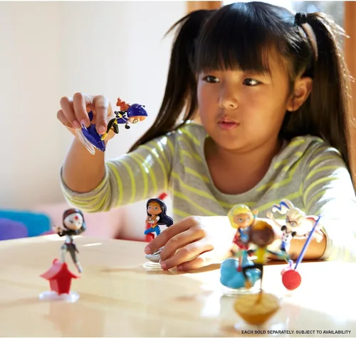Vista 4 de DC Super Hero Girls: Mini vinilos de Batgirl