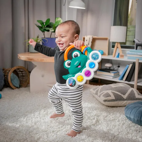 Vista 8 de Baby Einstein Ocean Explorers Neptune's Busy Bubbles - Juguete de actividad sensorial con luces interactivas y música, a partir de 3 meses Burbujas