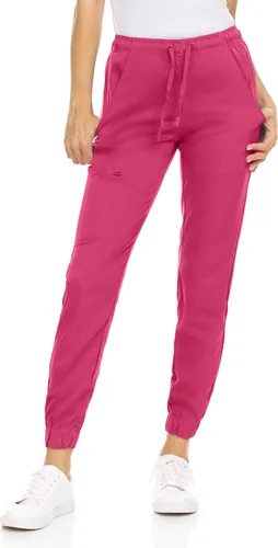 Vista 24 de MediChic Mini Marilyn - Pantalones médicos tipo deportivo, con cintura elástica en 4 direcciones y cuatro bolsillos Negro