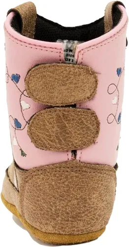 Vista 3 de Old West - Botas unisex para niños, diseño de Poppets