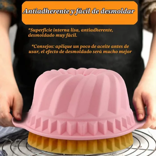 Vista 4 de Acidea Juego de utensilios de silicona antiadherente, 7 piezas de molde para hornear, económico, sin BPA, resistente al calor, kit de herramientas
