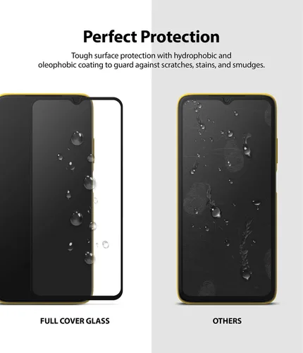 Vista 9 de Ringke Protector de pantalla invisible diseñado para Xiaomi Poco M3 Protector de pantalla Ultimate Clear Shield, calidad de alta definición (HD)