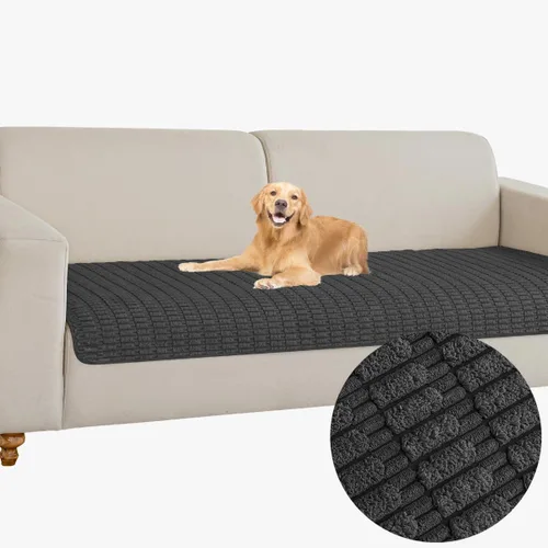 Vista 18 de Muamar Funda para Cama de Perro Protector de Sofá, Fundas de Sofá Antideslizantes Impermeables para Sala de Estar Fundas de Sofá, Tapete de Sofá