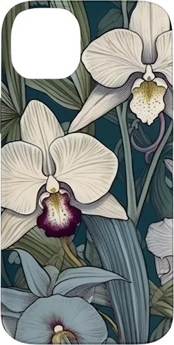 Vista 15 de Funda de flores de orquídea de jardín botánico para iPhone 17