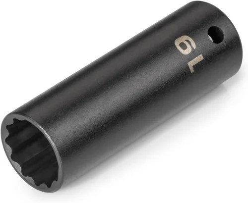 Vista 25 de TEKTON Dado de Impacto de 12 Puntos Poco Profundo de 1/2 Pulgada x 17 mm SID22317
