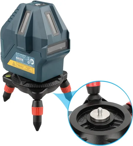 Vista 3 de CAMVATE Adaptador macho de 5/8"-11 a 1/4"-20 macho para trípode nivel láser Bosch