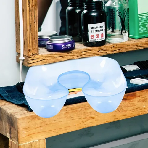 Vista 7 de Healifty Fregadero portátil para peluquería para el cuello, bandeja para el hombro, contenedor permanente, lavabo para lavado de cabello, cuenco