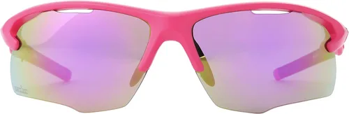 Vista 4 de IRONMAN Gafas de sol 1802 unisex para adultos Mate Neon Rosado