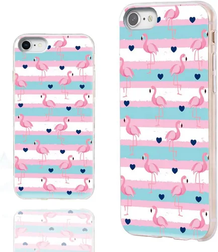 Vista 11 de Funda protectora delgada de goma TPU suave para iPhone SE 2022/2020/8/7/6S/6, funda protectora de goma TPU suave, lindo perro corgi de dibujos Un