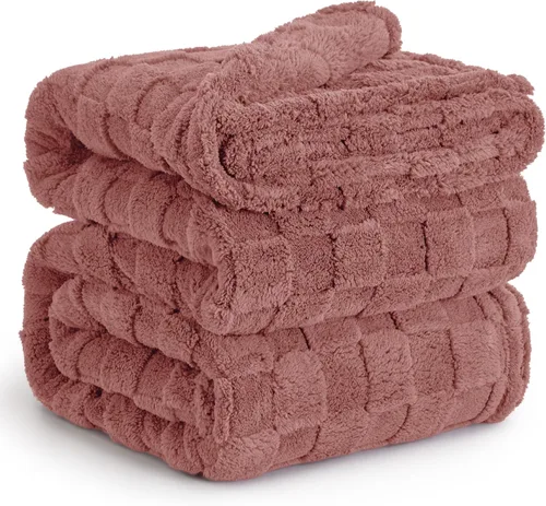 Vista 58 de Bedsure GentleSoft - Manta verde salvia para sofá, manta de forro polar a cuadros, regalos de Navidad para mujeres, hombres y niñas, bonita manta