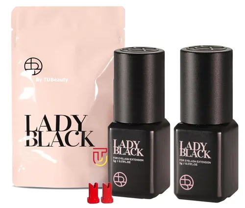 Vista 8 de Extensiones adhesivas de pestañas con pegamento negro Sky Lady 0.2 fl oz