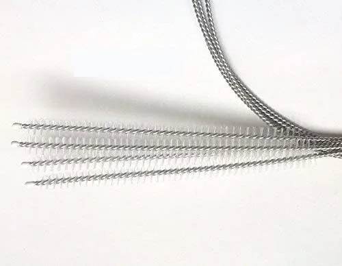 Vista 2 de Cepillo limpiador de tubos para tubos de bomba más largos, compatible con Spectra Freemie Philips Medela, cepillo de tubería más largo y grueso