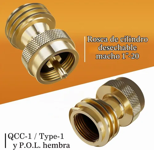 Vista 2 de Adaptador de tanque de propano NUPICK