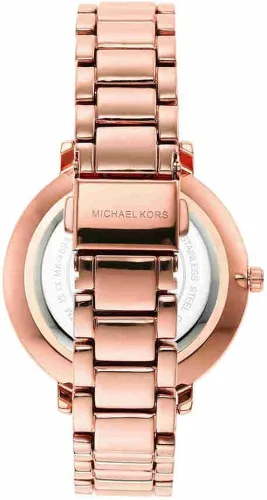 Vista 2 de Michael Kors Pyper - Reloj de acero inoxidable con tres manecillas