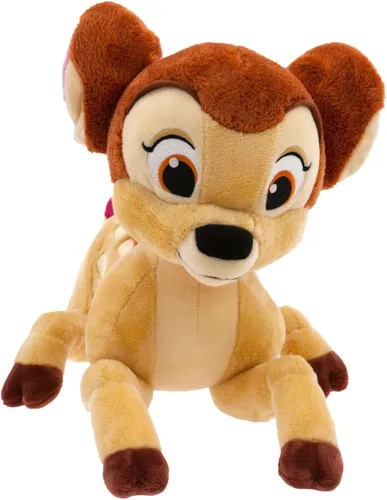 Vista 31 de Disney Store Juguete oficial de ángel mediano suave para niños, personaje de peluche con textura mullida y detalles bordados, orejas flexibles