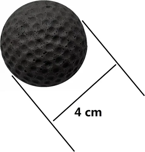 Vista 2 de Pelotas de golf para gatos Interactivas Esponja Espuma Pelotas de fútbol Juguete Negro