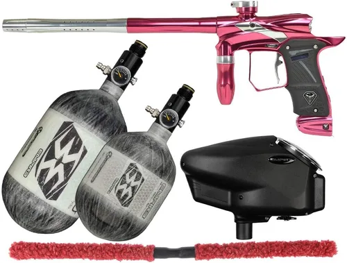 Vista 2 de Action Village Dangerous Power G5 Spec-R - Kit de pistola de paintball para competición con tanque de aire