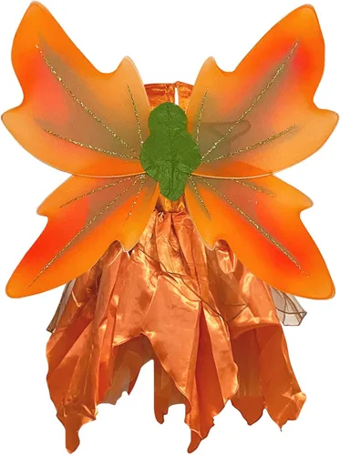Vista 5 de Petitebella Vestido de hadas naranja