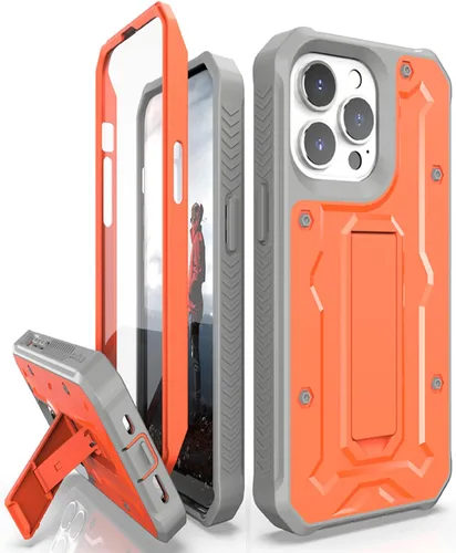 Vista 8 de CaseBorne ArmadilloTek V - Funda compatible con iPhone 13 Pro, a prueba de caídas de hasta 21 pies, cuerpo completo de grado militar, resistente