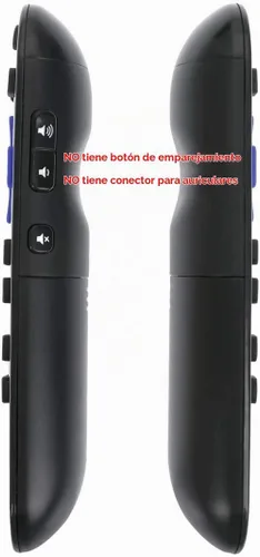 Vista 3 de Reemplazo de control remoto para TCL Roku TV Remote todos los televisores LED inteligentes TCL Roku
