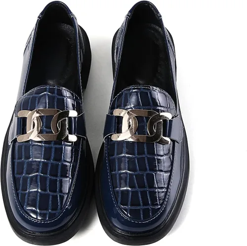 Vista 5 de VOCNTVY Mocasines para mujer, cómodos zapatos de trabajo para negocios