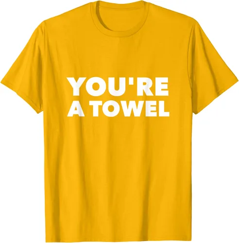 Vista 7 de Eres un toalla Funny camisa, mujer XL, Negro